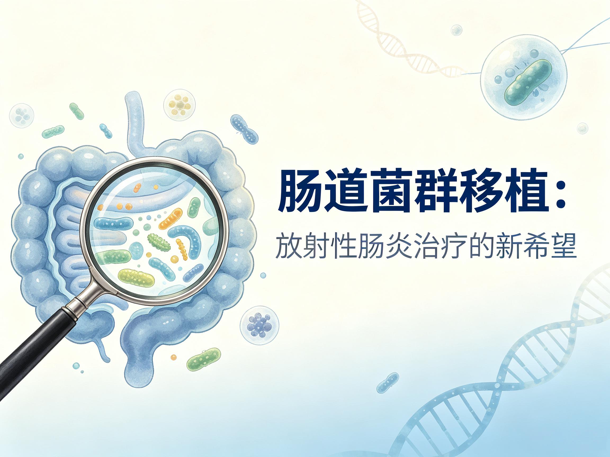 锦州市|第3期 肠道菌群移植：放射性肠炎治疗的新希望
